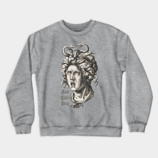 Medusa Crewneck Sweatshirt by UndiscoveredWonders